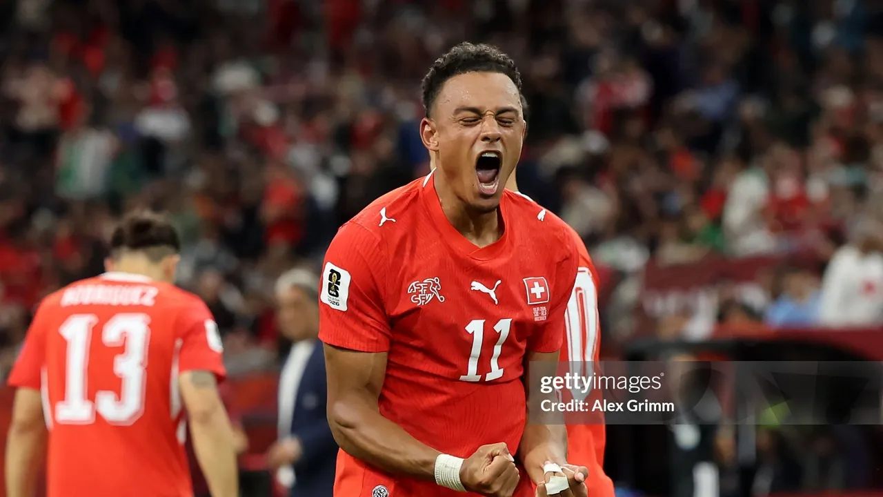 Dan Ndoye Ingin Swiss Terus Ukir Sejarah di Piala Dunia 2026