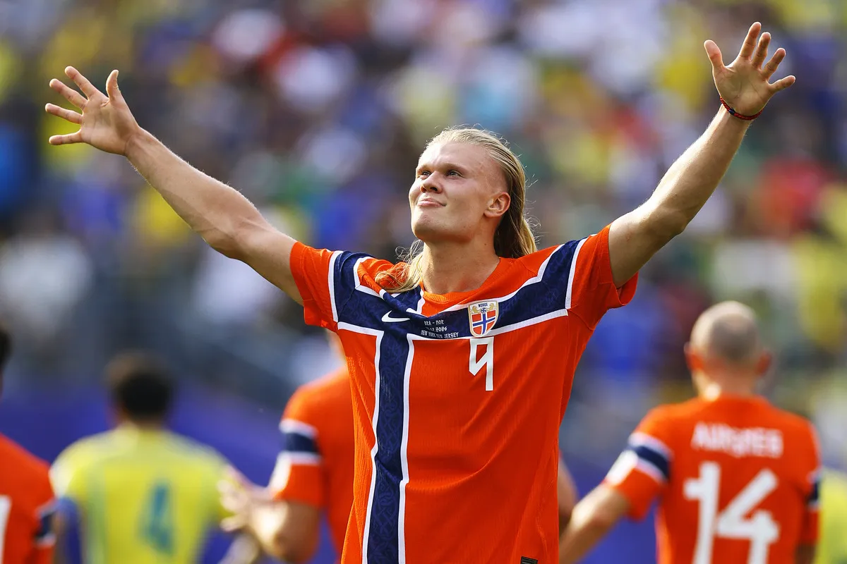 Haaland Pimpin Norwegia Tantang Inggris di Kualifikasi Piala Dunia 2026