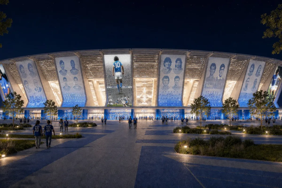 Napoli Ragu Sambut Proyek Renovasi Stadio Maradona dari Dewan Kota